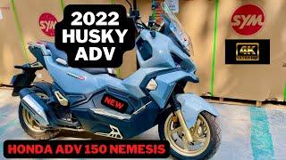 SYM HUSKY ADV 2022 |150CC |SPECS |WALKAROUND|HONDA ADV 150 NEMESIS #HONDA#ADV#SYM