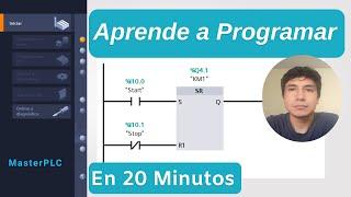 Aprende a programar un PLC  en 20 minutos (TIA Portal) #1.3