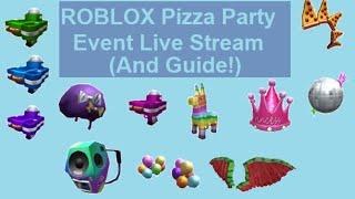 ROBLOX Pizza Party Event Live Stream