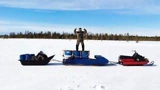 Вижас - Мезень,снегоход Буран плюс 1000 литров бензина 2022