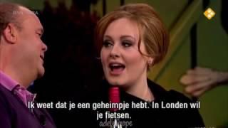 Paul De Leeuw gave Adele & Angelo bikes in 2010 & 2015