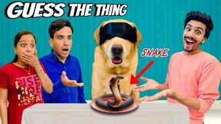 GUESS THE THING CHALLENGE | Leo ne pakad li chipkali | Anant Rastogi