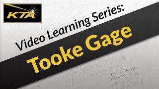 KTA Video Learning Series: Tooke Gage