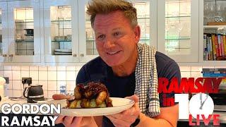 Gordon Ramsay Makes Quick & Easy Bangers & Mash | Ramsay in 10