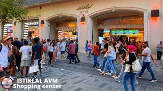 Istanbul _ Shopping Center " ISTIKLAL AVM " | Walking Tour 04 August 2022  | 4k UHD 60fps