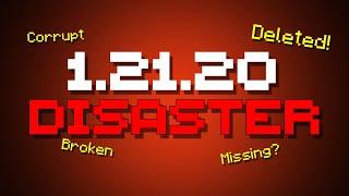 DO NOT UPDATE MINECRAFT 1.21.20 - Complete DISASTER!