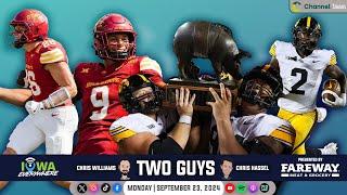 Two Guys: Iowa State rolls, Floyd comes back to Iowa, Kaleb Johnson Heisman watch (Sept. 23, 2024)