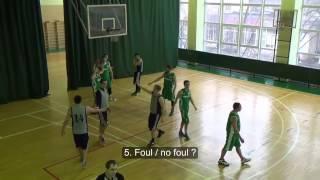 Refereeing Basketball / game  KNEU - Basques