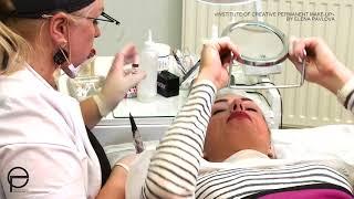 Permanent makeup. Перманентный макияж. The second story: "Fitness instructor", Alexandra.