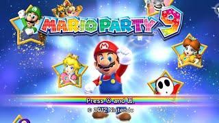 Mario Party 9 Movie - Full Game Walkthrough