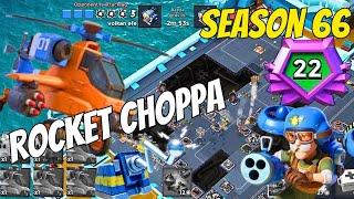 Warships Season 66 [ New Plan! Rocket Choppa Fast Attacks ] Boombeach Gameplay