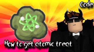 How to get a Atomic Treat for free in bee swarm simulator!