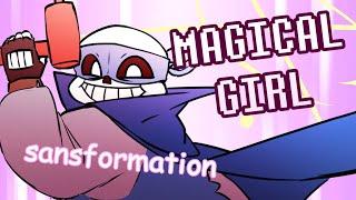 Magical Girl Sansformation (ts!underswap animation)