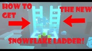 How To Get The Snowflake Ladder In Steep Steps! - Roblox