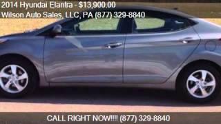 2014 Hyundai Elantra for sale in Confluence, PA 15424 at the