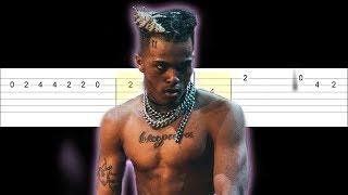 XXXTENTACION - Ex B.tch (Easy Guitar Tabs Tutorial)