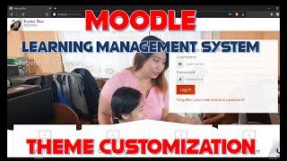 Moodle Learning Management System - Theme Customization