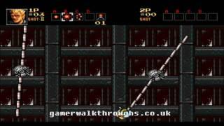 Contra hard corps (SMD) walkthrough - Level 1