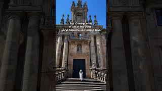 This is Santiago de Compostela in Spain, and here are 10 things you must do here! #spain #travel