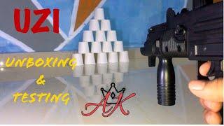 Uzi Toy Gun Unboxing & Testing Alpha King