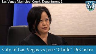 The City of Las Vegas vs Jose "Chille" DeCastro, March 18, 2024