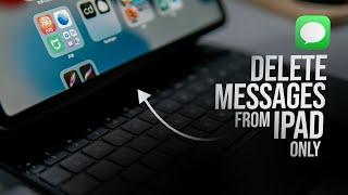 How to Delete Text Messages from iPad but not iPhone (tutorial)