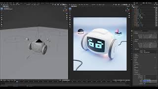 #01 - Let's make a robot in Blender - Polygon Runway tutorial