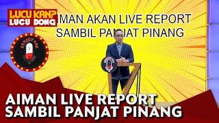 Konferensi Pers: Aiman Witjaksono Live Report Sambil Panjat Pinang - COMEDY LAB (PART 1)