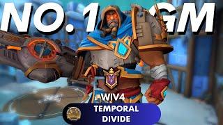 The No. 1 GM Temporal Divide Atlas Wiv4 (Grand Master) Paladins Competitive Gameplay