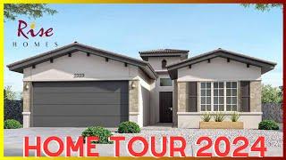 New homes for sale in Santa Teresa NM 2024 I Sierra C plan by RISE Homes