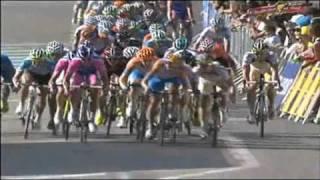 2010 TDF STAGE 11 Mark Renshaw Head Putting.wmv