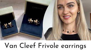 Van Cleef and Arpels Frivole earrings - review and size comparison