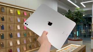 iPad Pro (2024) 13 дюймов Wi-Fi Silver (Standard glass)