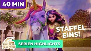 Unicorn Academy Die komplette  1. STAFFEL!  (in nur 40 Minuten) | Cartoons für Kinder