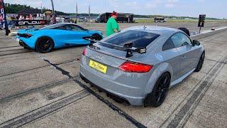 880HP Audi TT RS *BIG TURBO* vs 900HP Mclaren 720s