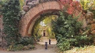 Walk in Arkadia Park, Arkadia, Poland