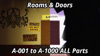 Rooms & Doors A-001 to A-1000 ALL Parts