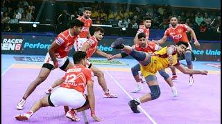 Telugu Titans 36-32 Gujarat Giants | Match 111 Highlights | Pro Kabaddi  League #ProKabaddi #PKL