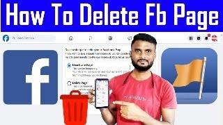 How To Delete FB Page 2024 || Facebook Page Delete Kaise Kare 2024 me || sskanjar