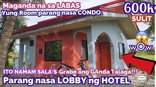 Parang nasa LOBBY ng HOTEL/Ang GANDA Sa LOOB Sulit Ang 600k Pesos Na Gastos