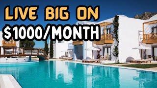 Top 10 Cheapest Countries To Live Lavishly On $1000 Month || Luxestyle Travel