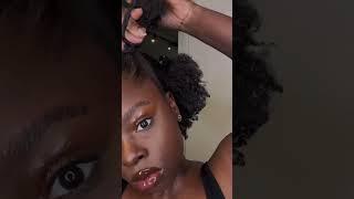 2 Min Hairstyle for Short Natural Hair