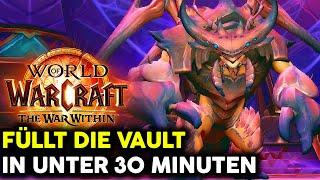 Hier gibts die 616 Items für die Vault praktisch geschenkt in The War Within S1 | World of Warcraft