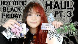HUGE HOT TOPIC BLACK FRIDAY JEWELRY HAUL 2019 | Part 3 | Egirl/Eboy chains with padlocks & earrings