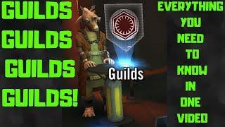 Everything about SWGOH GUILDS! - How to Get In - Stay In - And Be A Good Member