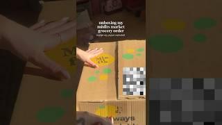 I  having my groceries delivered #misfitsmarket #groceryhaul #grocerydelivery #fypシ゚