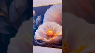 Elegant Floral Flower art Canvas Wall Painting