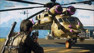 Just Cause 4 - Prospero Sky Crane - Open World Free Roam Gameplay (PC HD) [1080p60FPS]