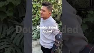 Double-Sided Jacket for Men with Earphones | Winter 2023 Collection for Men #fyp #brothermartonline