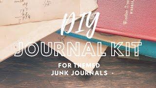 DIY Journal Kit  For A Themed Journal | Start to Finish Ep. 2